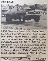Click image for larger version

Name:	Papa Cuda Sale ad.jpg
Views:	154
Size:	209.1 KB
ID:	48768