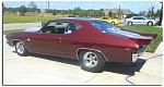 69 Chevelle street/bracket/drag radial car