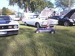 Austins 32 Ford stroller along with our 72 mustang and 63 belvedere.