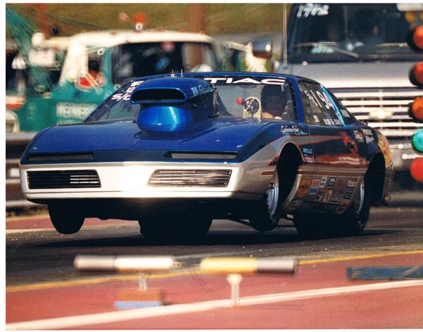 Dad in 1989 Driving Super Comp