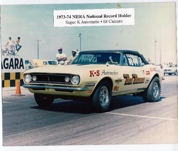 SS/KA '67 Camaro National Record Holder