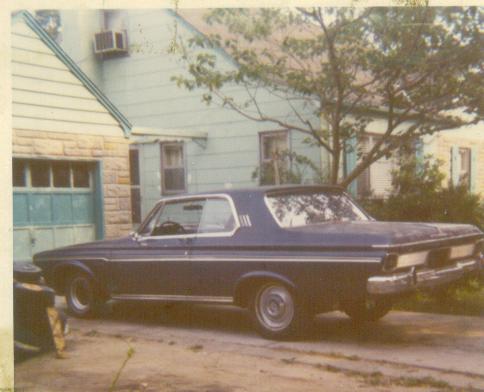 My Sport Fury shortly after I bought it in 1971