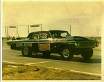 Stage Fright at Beeline 1971. LeFaivre, Lane & Seymour. We blew the motor up at the 72 AHRA Winternationals and split the partnership. Three of us...