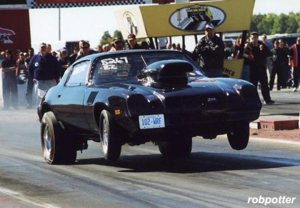 EZ Street Racing in 1999 421 SBC single 250HP Stage Pro Race Fogger stock suspension car Ran 8.87@157MPH