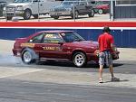 son Greg's very first stick-shift Stock Eliminator car (never thought we'd continue in this venue...lol) BUT here to tell you in NO un-certain...