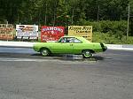 1970 Dart with a slant six, best time is 14.8 @ 89 mph