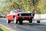 Car Launching at Brown County Dragway Fall Invitational