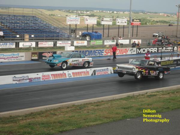 Abe Loewen SS/FM '98 Grand Am & David Smith GT/L '66 Nova