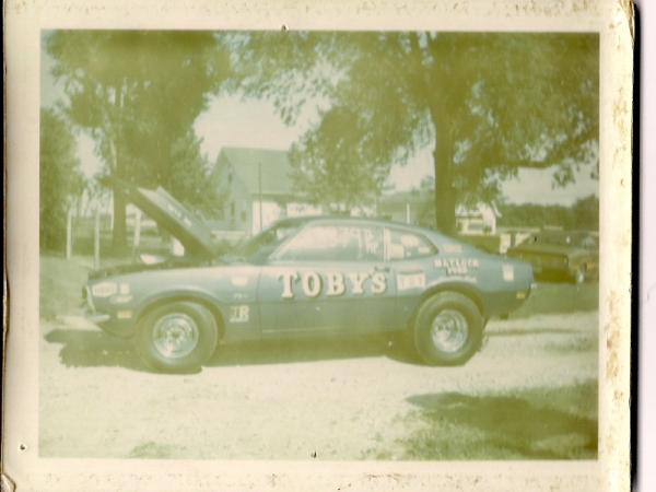 1970 Maverick D/MP
My friend Toby Meek's Boss 302 modified car
It was still being run as a bracket car in Ohio in the late 70's. I've often wondered if it's still around today?