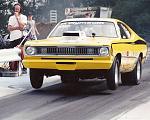 W2 Duster.  Built by Roy Johnson for IHRA Super Stock and powered by same motor that Allen won his first National event with (in their challenger).