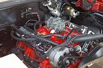 Factory Appearing 455 Buick with iron manifolds and q jet by RMS Performance.