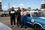 Rotten Brothers Racing at BIR 
L-R: Leigh 'One Man Gang', Dirty Dave and Pushrod Scott 
Keeping the legacy of Oldsmobile alive in MN.