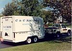 85 Toyota SR5 & 87 Chariot Trailer  The time for a fully enclosed trailer finally came. This was a special order, and was great. Room for three...