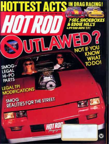 Hot Rod Cover Aug. 1988