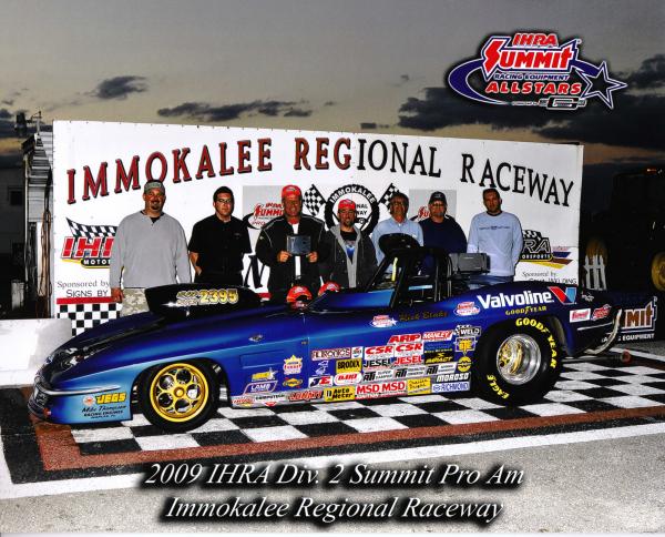 2009 IHRA DIV 2 SUMMIT PRO AM Saturday Runner Up