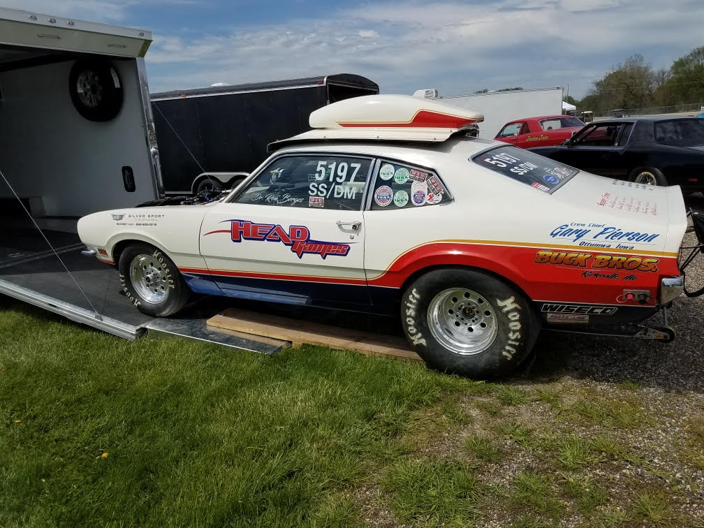Maverick in the Pits, Eddyville, Iowa 2020 testing.