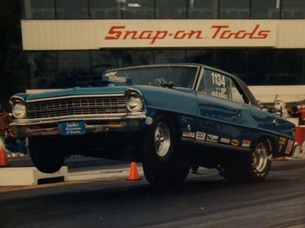 My nova from the 80"s at E-town Nationals
