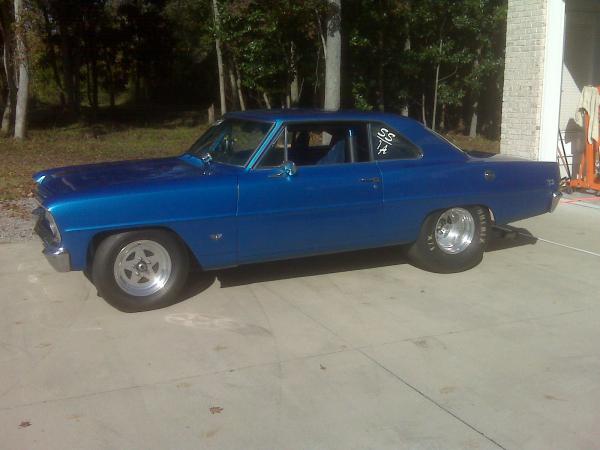 66 Chevy II Driver Side Angle