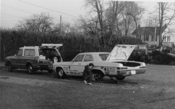 Flat towing w/ tow hubs was how it was done in 1975.